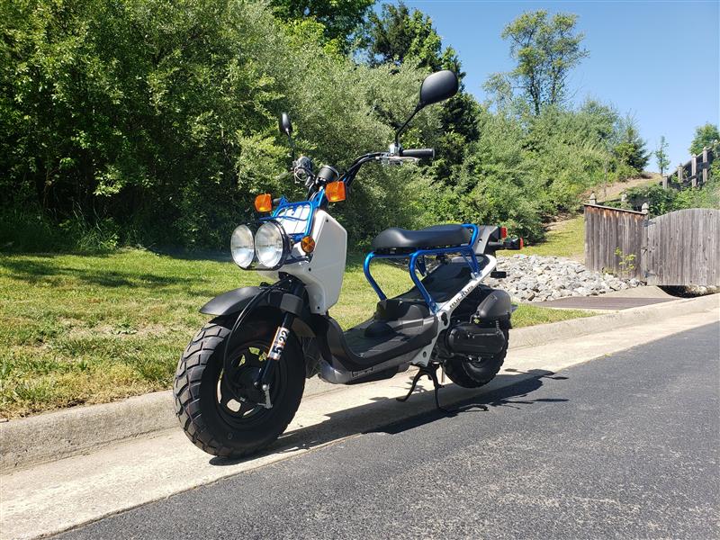 2023 Honda RUCKUS WHITE/METALLIC BLUE, Cumberland, MD